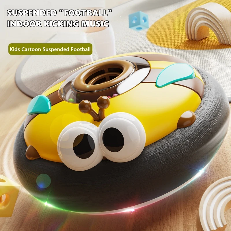 Jouet de Football suspendu pour enfants, Style Animal de dessin animé avec son et lumière intérieure, jeu éducatif d'interaction sportive