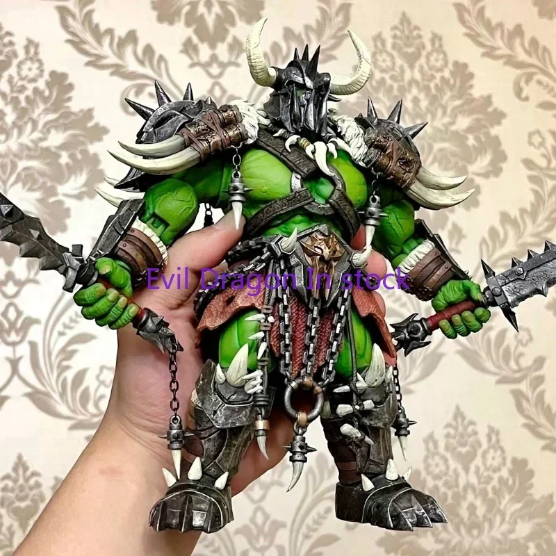 In Stock Mithril Studio 1/10 Horde Guardian 02 Berserker Orc Action Figure Full Set 18cm Monster Toy Gift