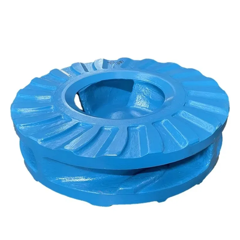 4 Vanes of 10x8 TH Slurry Pump Impeller Spare Parts Heavy-duty Slurry Pump