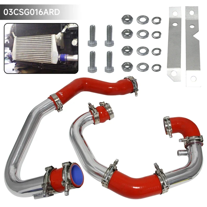 Intercooler Piping PIPE Kit Fits for  Audi A4 1.8T Turbo B6 Quattro 2002-2006 Blue / Black / Red