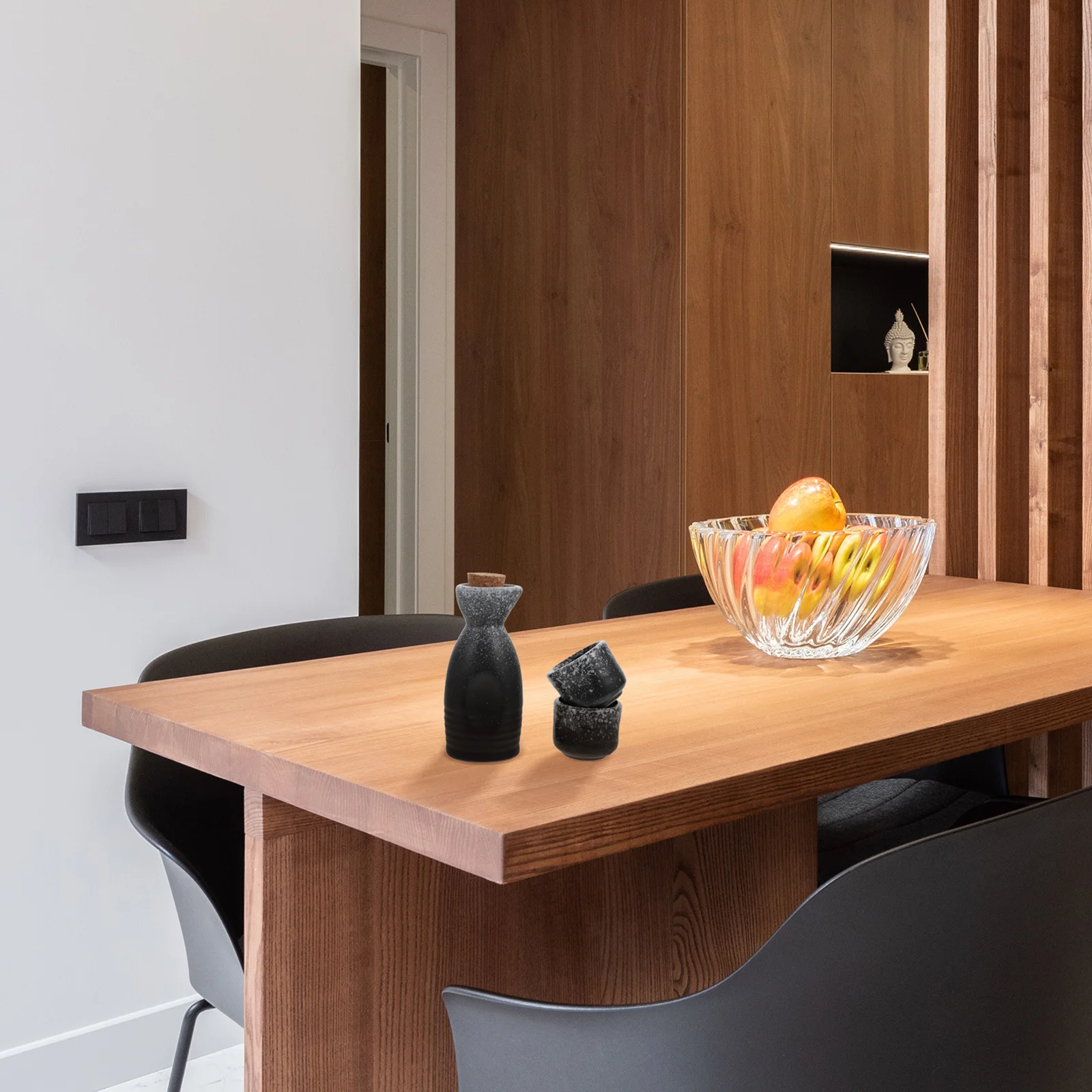 

1Set Ceramic Sake Pot Japanese Style Wine Cups High Quality Safe Healthy Drinkware Ceramic Sake Serving Pot Wine Cup