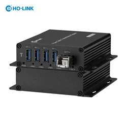 4 Port USB3.0 to Fiber Converter USB 3.0 over Fiber Optic Extender