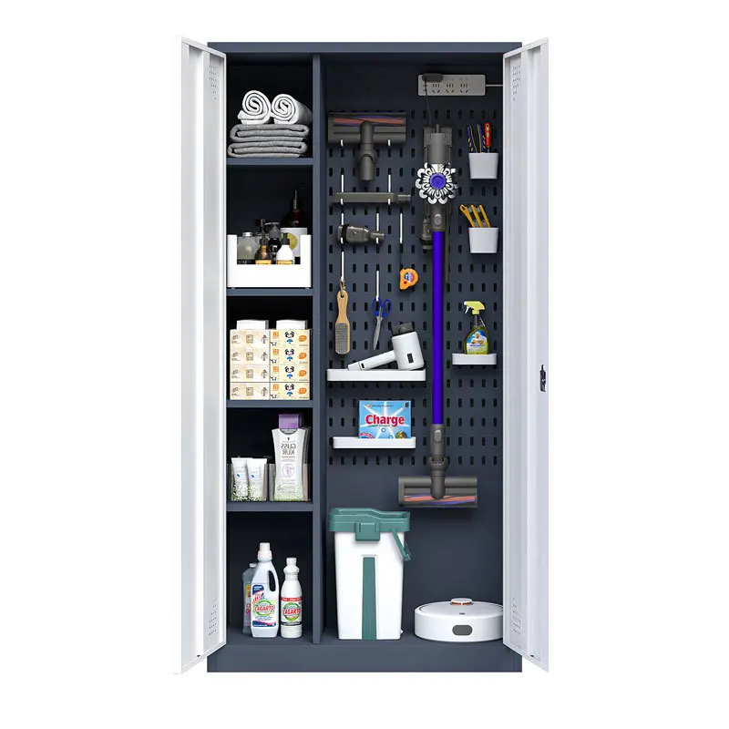 

Cleaning Cabinet School Cleaning Sundries Storage Cabinet Outdoor Garden Tools Locker