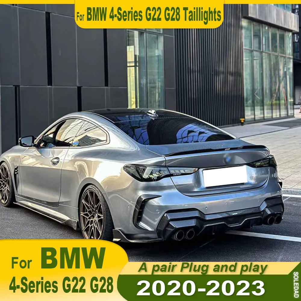 Car Tail light For BMW 4 Series G22 2021-2023 420i 430i M440i latest Styling Steering signal Brake reversing light Car Accesorio