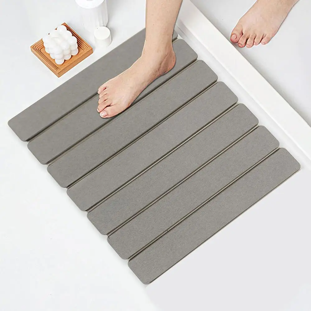 

Diatom Mud Folding Pad Quick Drying Bathroom Rug Non Slip Diatomite Mats Kitchen Draining Mat Multi Functional Waterproof Mats