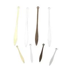 BoYuTe (200 Pieces/Lot) Metal Brass Stamping Plate 25MM 48MM Strip Materials Handmade Diy Jewelry Accessories