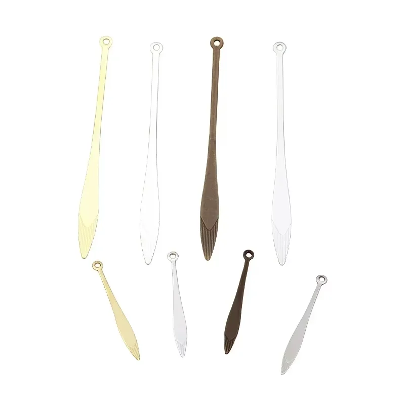BoYuTe (200 Pieces/Lot) Metal Brass Stamping Plate 25MM 48MM Strip Materials Handmade Diy Jewelry Accessories