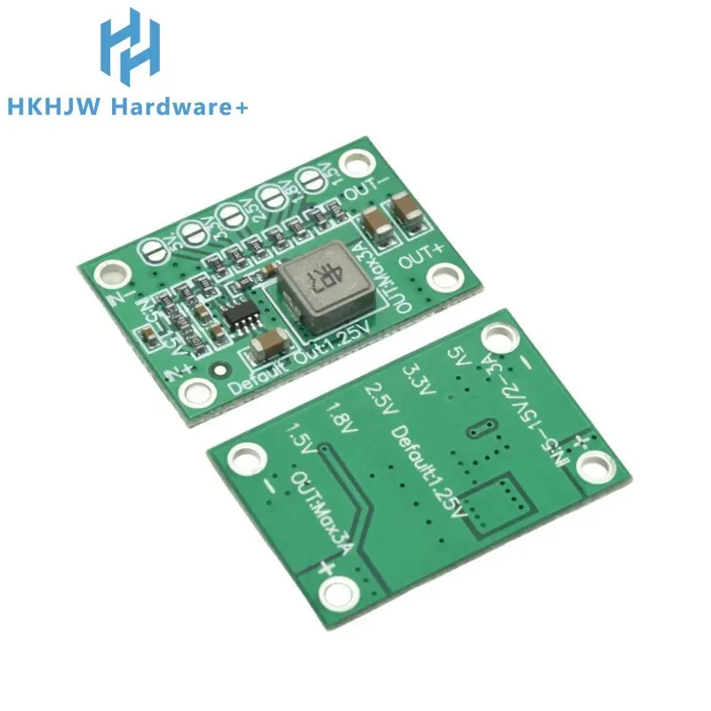 CA1235 وحدة محول فرق الجهد 5-15 فولت إلى 1.25-5 فولت 3A قابل للتعديل تنحى الجهد المنظم لاردوينو التوت بي #6