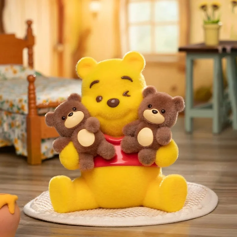 

Disney Blind Box Winnie The Pooh Happy Time Series Trendy Anime Peripheral Figure Kawaii Doll Model Toy Surprise Xmas Toy Gifts
