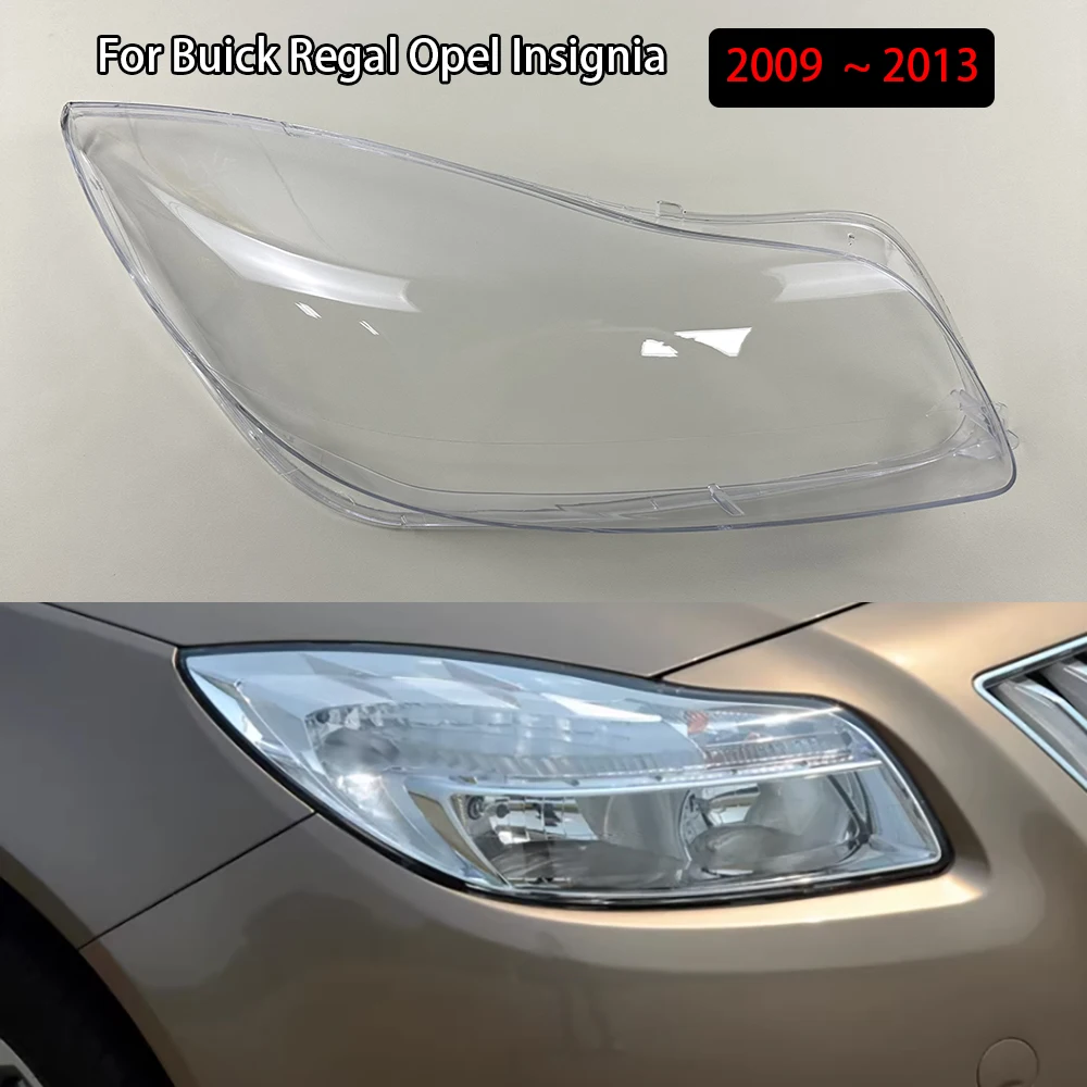 

Car Headlight Shell Transparent Lampshade Headlamp Cover Lens Plexiglass For Buick Regal Opel Insignia 2009 2010 2011 2012 2013