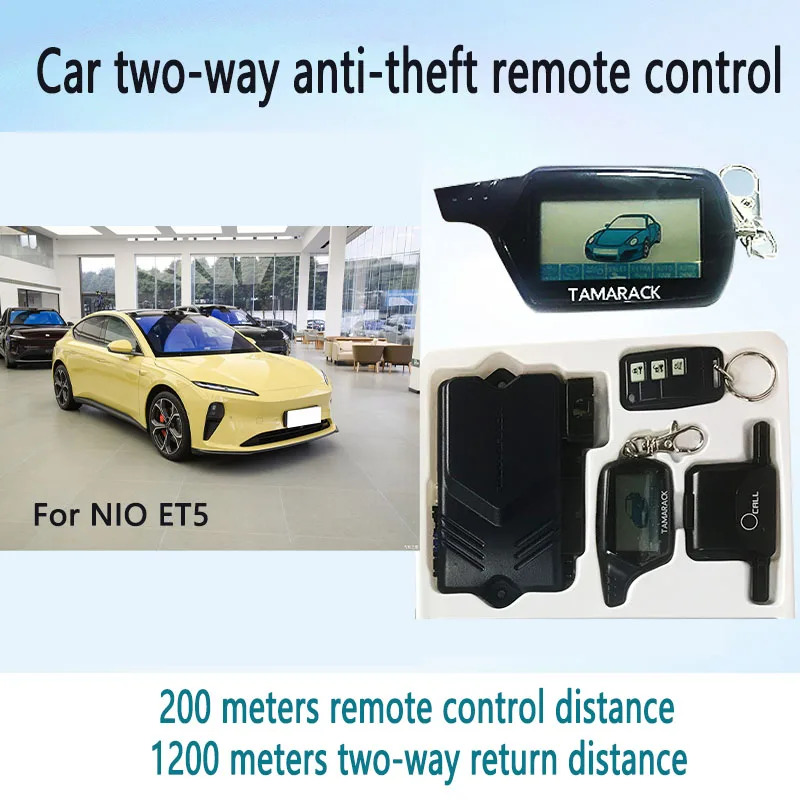 

For NIO ET5 car Dual Anti-theft multi-function remote control automatic sensing remote control set