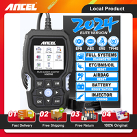 ANCEL VOD700 All System OBD2 Scanner Fits for Volvo Car Code Reader ABS Bleeding Injector Oil Reset OBD2 Diagnostic Scan Tool