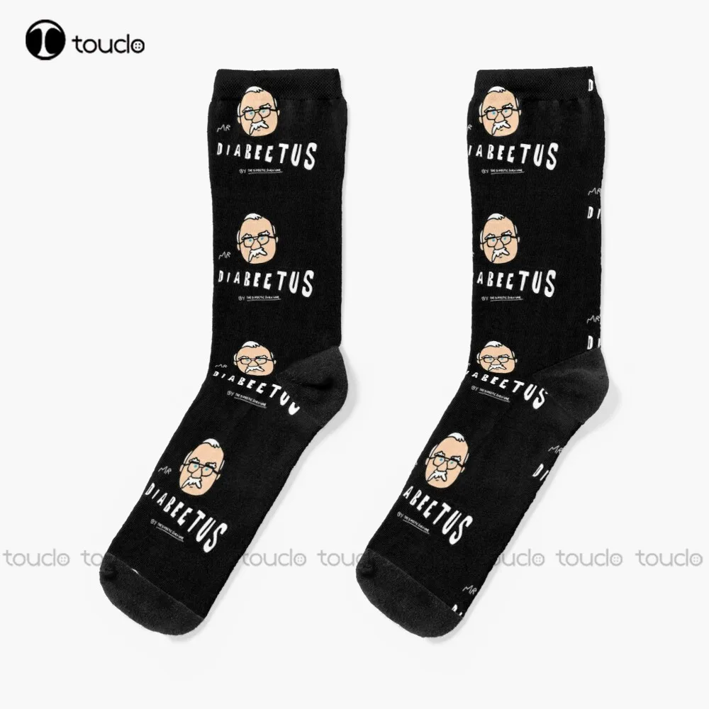 Diabetes: Mr Diabeetus Socken Boot Socken Für Frauen Cartoon Komfortable Besten Mädchen Sport Straße Skateboard Socken Benutzerdefinierte Geschenk Socke