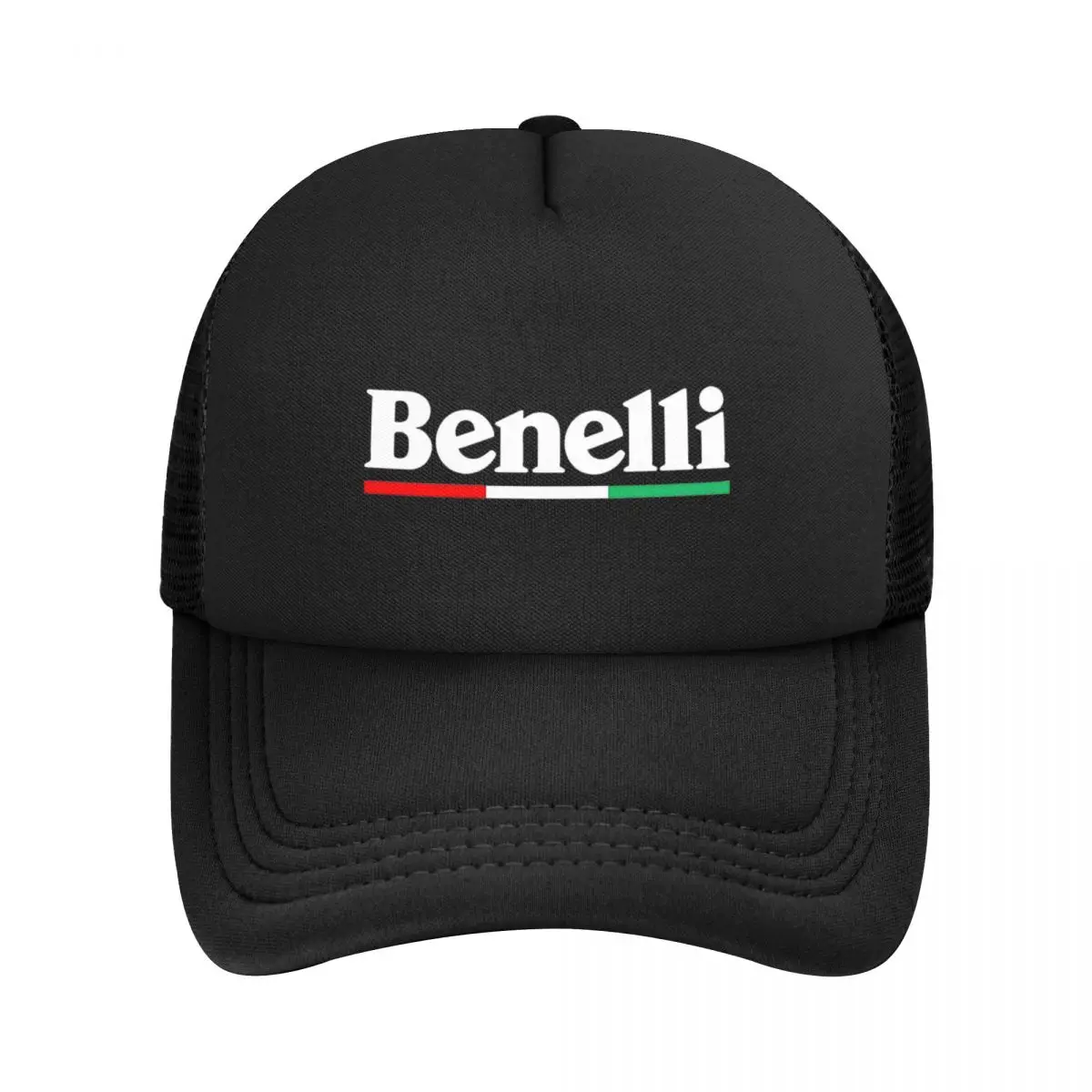 Benellis Racing Italy Mesh Baseball Caps Unisex Trucker Worker Cap Motorcycle Dad Hat Adjustable Trucker Cap Summer Trucker Hats