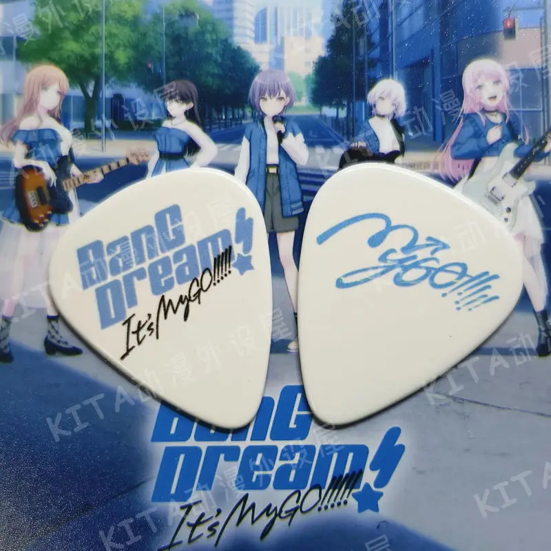 BanG Dream It's MyGo!!!!! Guitar Pick Bang Bang Girls Anime Game Electric Bass Peripheral Ave Mujica