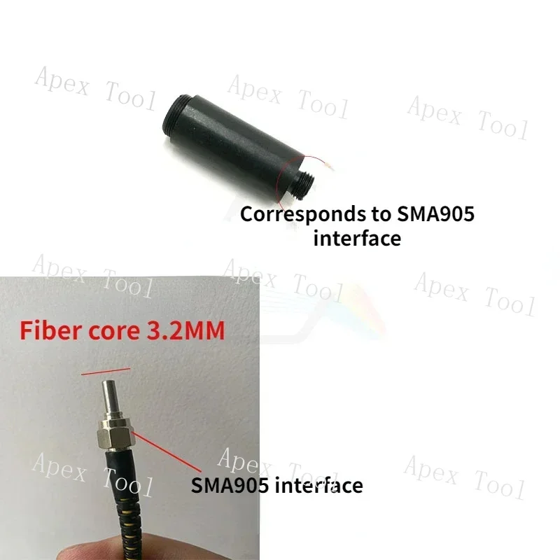 SMA905 Fiber Laser Collimator Aspheric