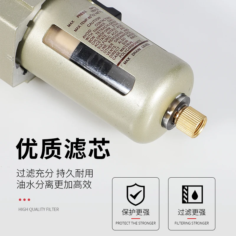 Druckregler AW 2000-02/3000-03/4000 -06/5000-10/Filter Druckminderventil