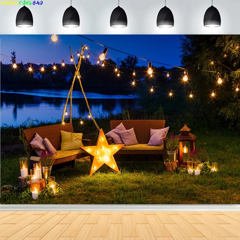 

Spring Scenery Forest Photography Backdrops Props Mountains Grassland Plants Sunlight Landscape Photo Studio Background HJ-09