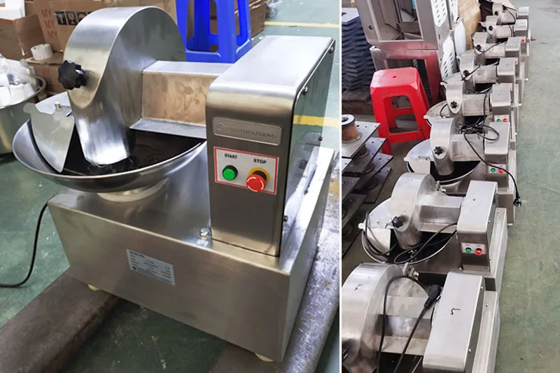 TQ-5A 80Kg Per Hour Commercial Vegetable Meat Bowl Chopper Cutter