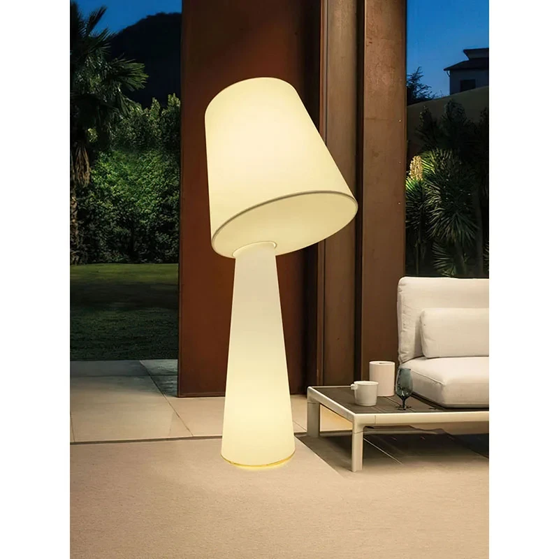Nordic Wabi Sabi Cream Style Floor Lamp art Fabric Floor Lamp for Living Room Hotel Bedroom Minimalist decorative table lamp