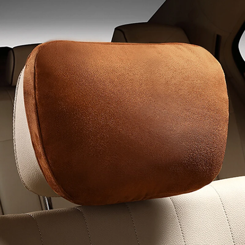 1/2PC Car Neck Headrest for Maybach Design S Class Ultra Soft Pillow For Mercedes Benz Cushion Support Neck Protector Neck Rest