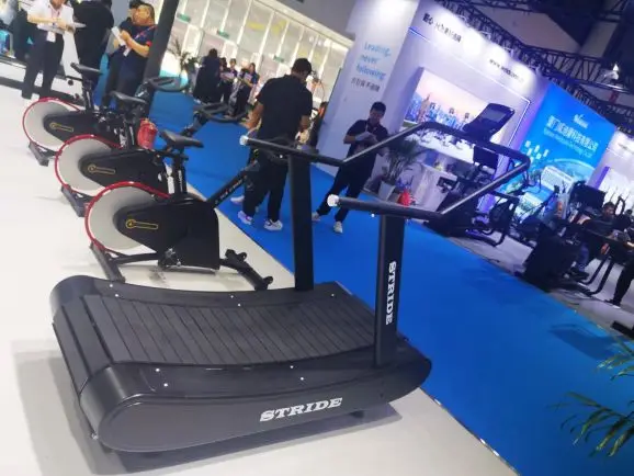 Commercial Gym Equipment Hot Sale Gym Fitness Equipment Self-powered Curve Manual Mechanical Treadmill for Home Gym Club Use