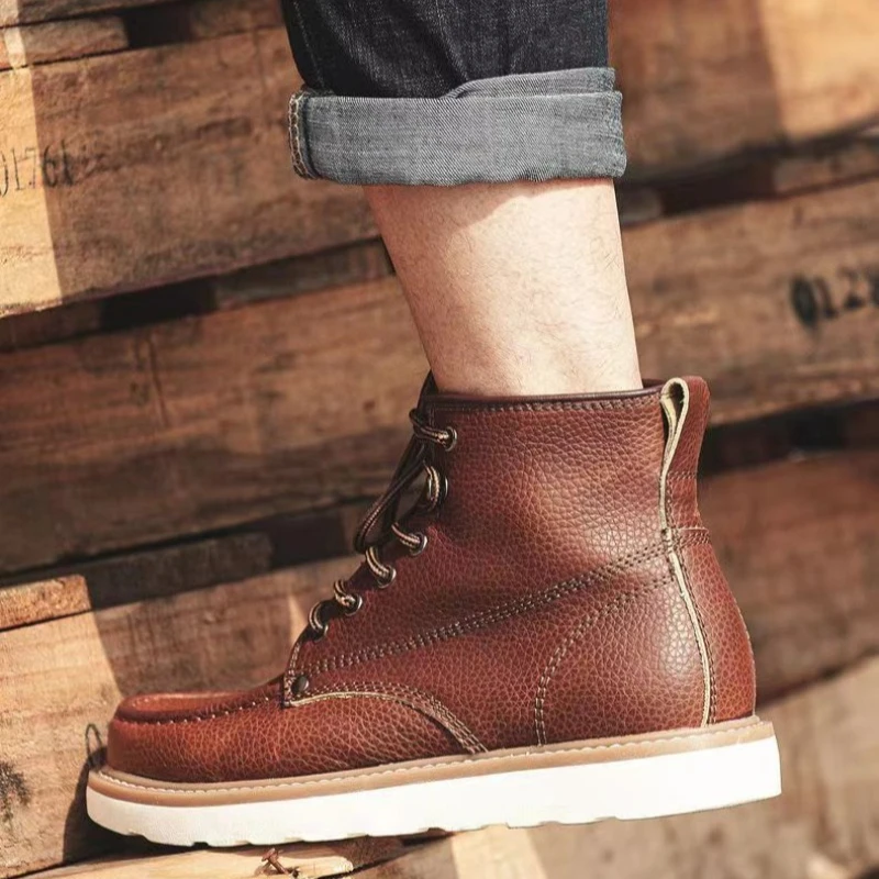 Men 875 Work Boots Genuine Cow - đánh giá và giá Vintage Leatherwork