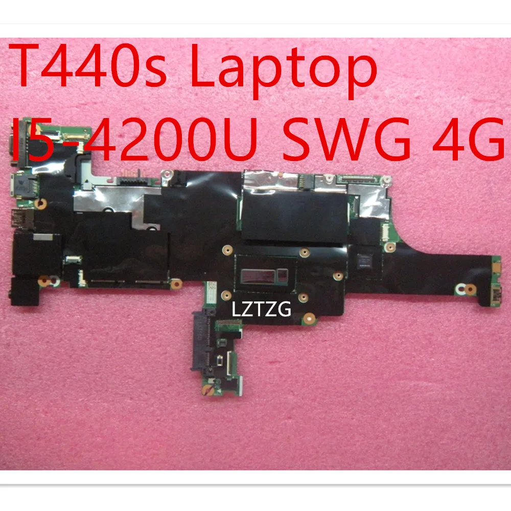 

Материнская плата для ноутбука Lenovo ThinkPad T440s, материнская плата, SWG 4G 04X3897 04X3896