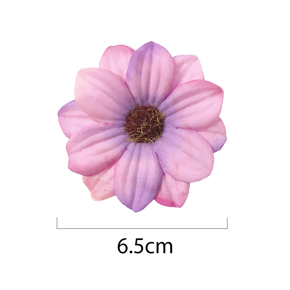 10/20Pcs Artificial Double-Layer Sun Silk Simulation Flowers Living Room Kitchen Decoration Room Wedding Decor DIY Accessories