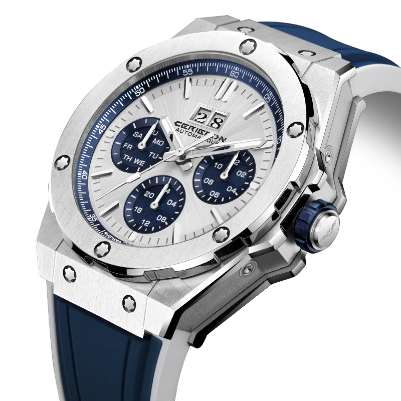 رجل حركة ميكانيكية سان مارتن ساعات للرجال مقاوم للماء تصميمات باجاني رجالي ساعات المعصم التلقائية Reloj Hombre Masculino