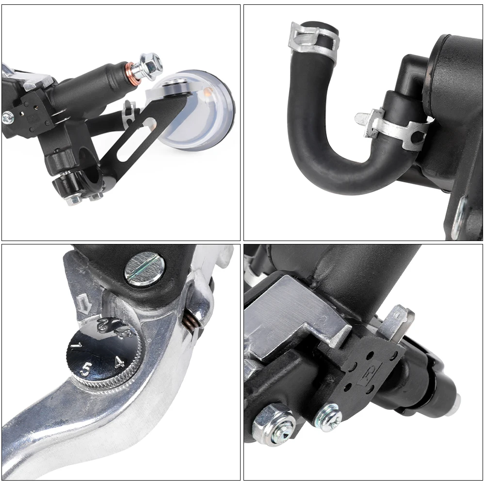 Front Brake Master Cylinder For KAWASAKI VERSYS 650 Z250 Z300 Z650 Z750 NINJA 400 300 250 ZX6R ZX4R ZX25R Oil Fluid Reservoir view 2