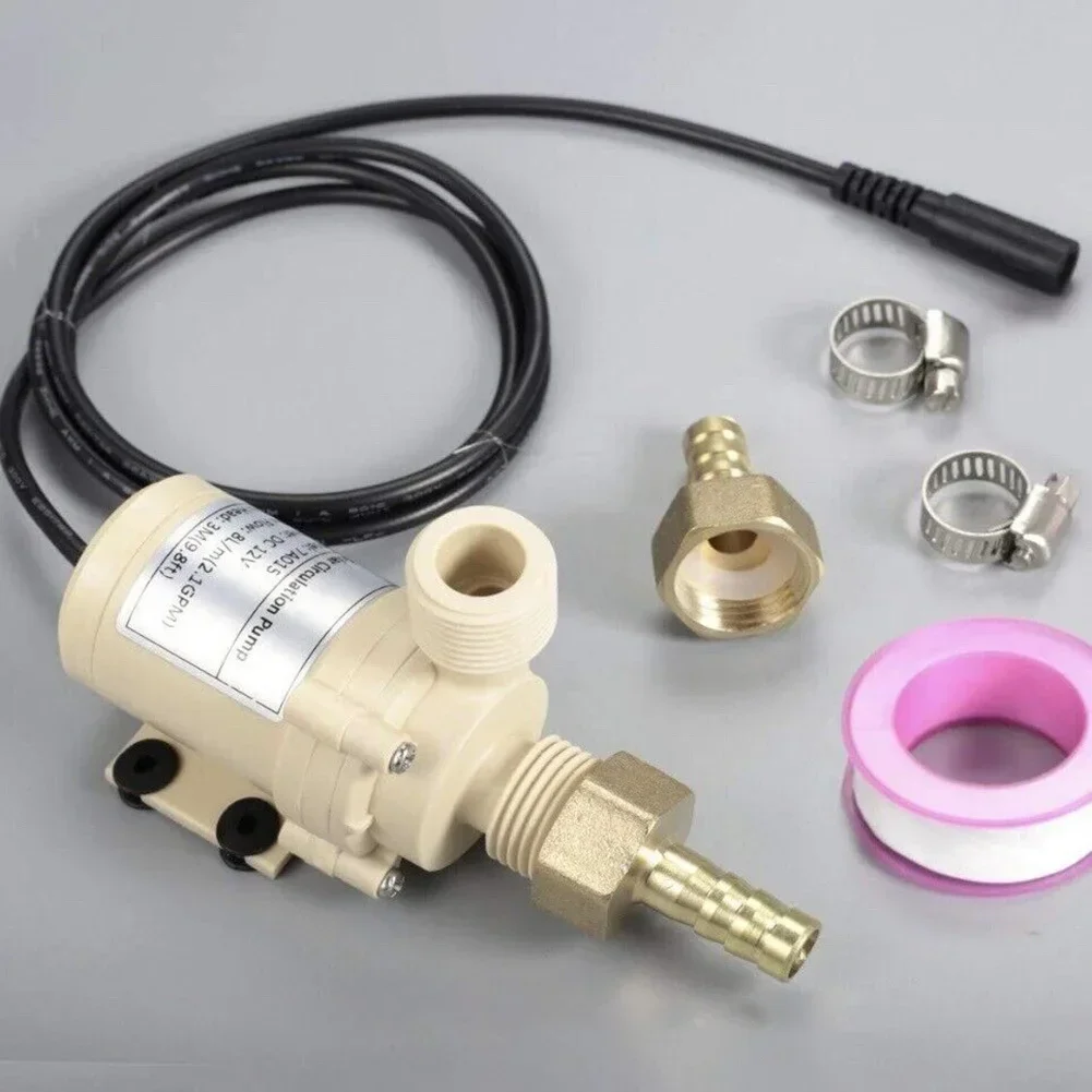 Imagem -02 - Bomba de Água Ultra Silenciosa Mini Motor sem Escova dc 12v Submersível Bomba de Água para Aquário Fonte de Lago para Jardim de Tanque de Peixes