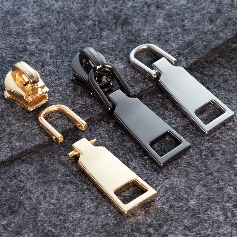 

Универсальная металлическая съемная бегунка для молнии №5, сменная деталь для сумок, рюкзаков, для домашнего шитья и рукоделия