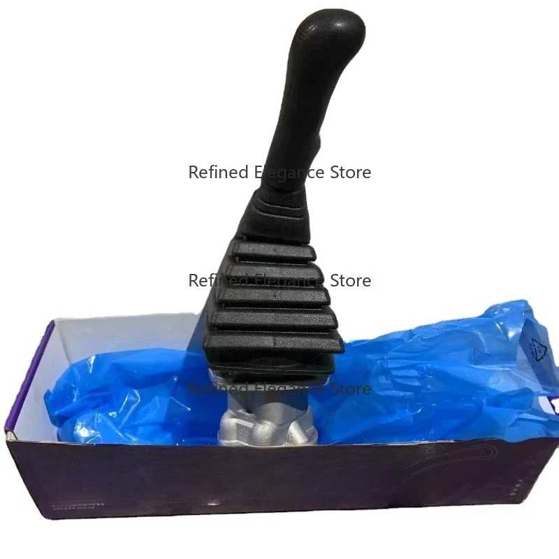 Exca-vator Spare Parts Joystick Handle with 6 Buttons Manipulation Control Handle for Heavy Equipment