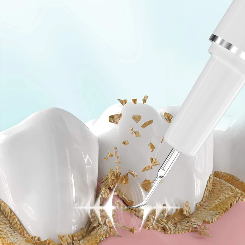 LC-H156X Электрическое отбеливание зубов, скалер для зубного камня, налет, пятно с кофе, удаление зубного камня, высокочастотный звуковой очиститель зубов