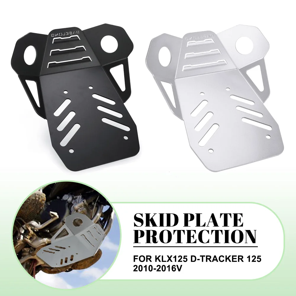 Bottom Skid Plate For Kawasaki KLX125 KLX 125 D-TRACKER KLX 125 150 KLX150BF Motorcycle Engine Chassis Protection Cover Guard
