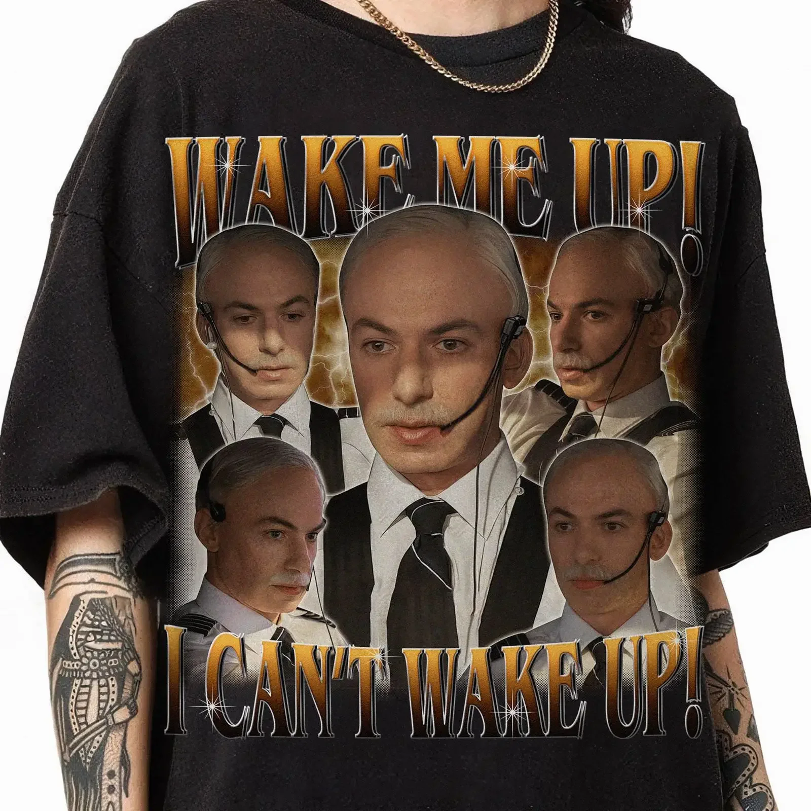 Nathan Fielder Wake Me Up I Can't Meme T Shirt 90s Retro Bootleg Homage For You Fan  vintage Washed streetwear Slightly