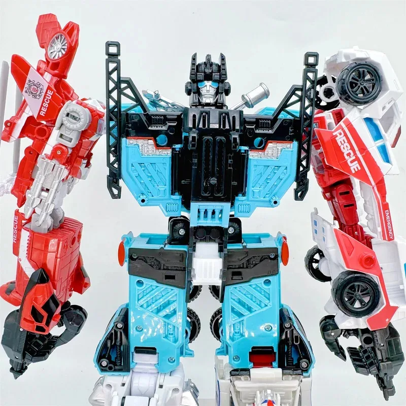 Transformation Toys HZX Defensor IDW 5 IN 1  NO BOX Sets Action Figure Toys Robot KO Boys Gift