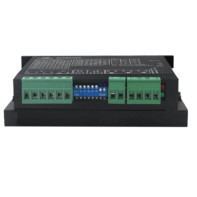 Kit di accessori per sistema di controllo CNC 1xred Breakout Board 4 Axis Interface Driver Motion Controller + 4X Driver per motore passo-passo 2 dm542