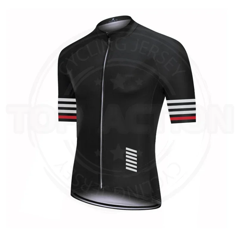 White Cycling Jersey Set Blue Summer Anti-UV MTB Men\'s Short Sleeve Cycling Clothes Black Quick Dry Sportswear Ropa Ciclismo