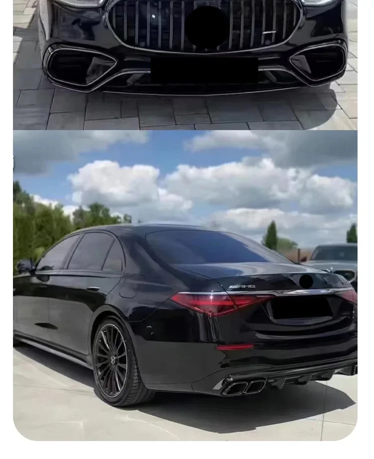 

Suitable For Mercedes-Benz S-Class S63 Surround W223 To S63AMG Front Bar Rear Bar Side Beam Large Surround Kit