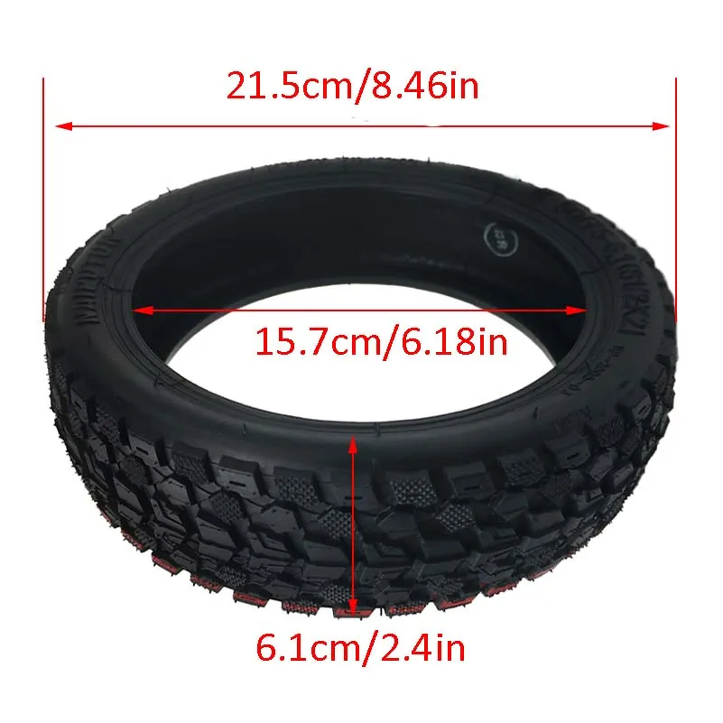 For NAIPUTUN 50/75-6.1 (8 1/2 * 2) Off road vacuum tire anti slip and explosion-proof for Xiaomi scooter tire