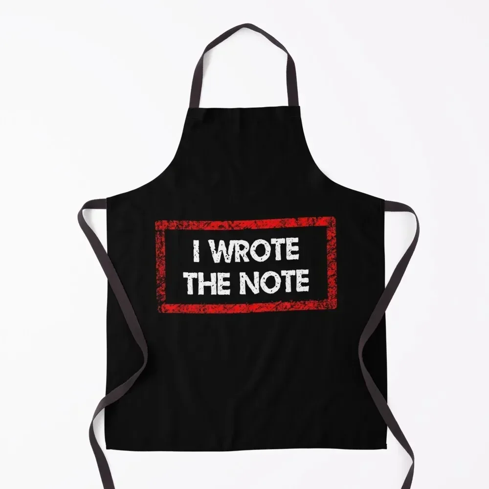 

Jersey Shore I Wrote The Note Apron Ladies christmas 2025 Cooking Apron