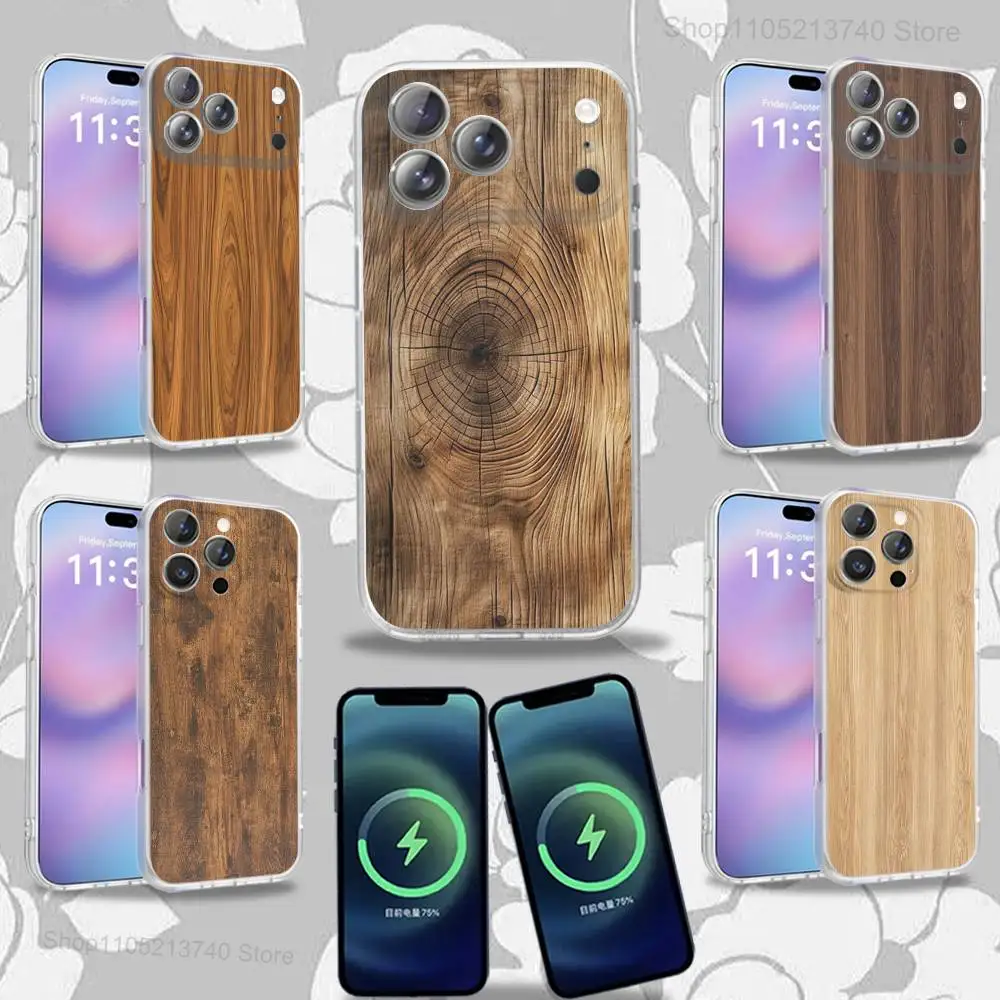 

Natural Print W-WoodS Phone Case For iPhone 16,14,11,17,13,15,12,Air,Plus,Pro,Max,E,Mini Frosted for MagSafe Magnetic