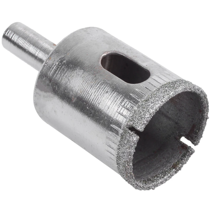 2Pcs 25Mm Glass Ceramic Tile Hole Saw Drill Bit Cutter