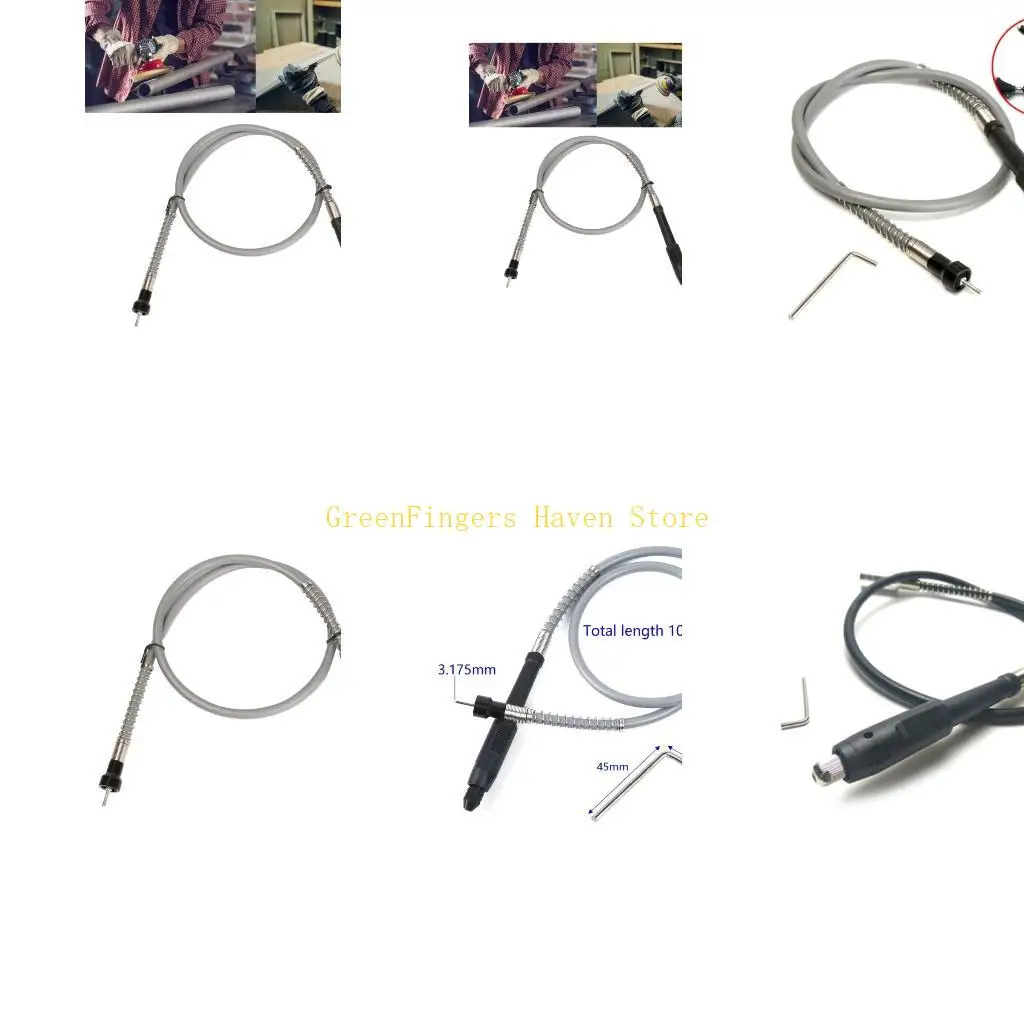 

F68D Grinding Pen Universal Soft Joint Shaft With Clamp Electric Grinding Accessories