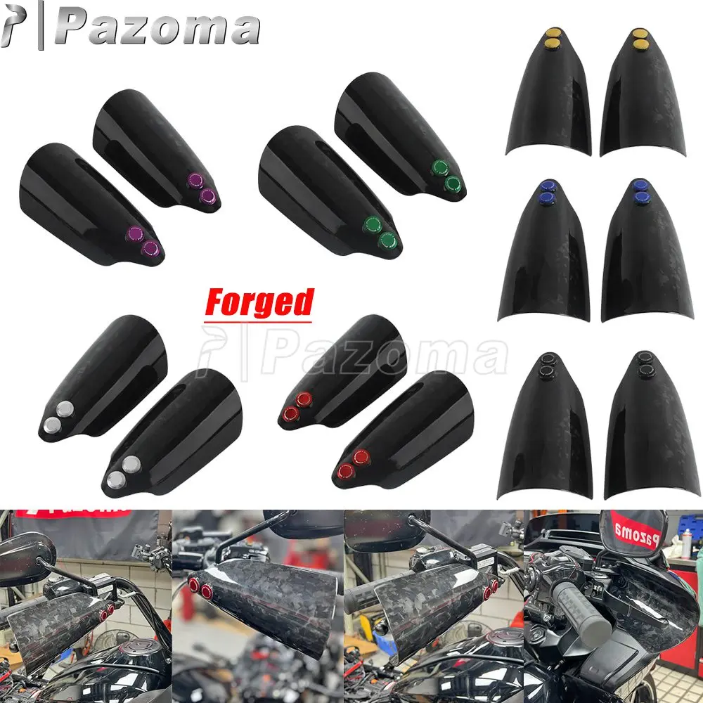 Handlebar Guards Windshield Cover Motorcycle Hand Wind Protection Handguard For Harley Electra Glide Street Glide Special FLHXS