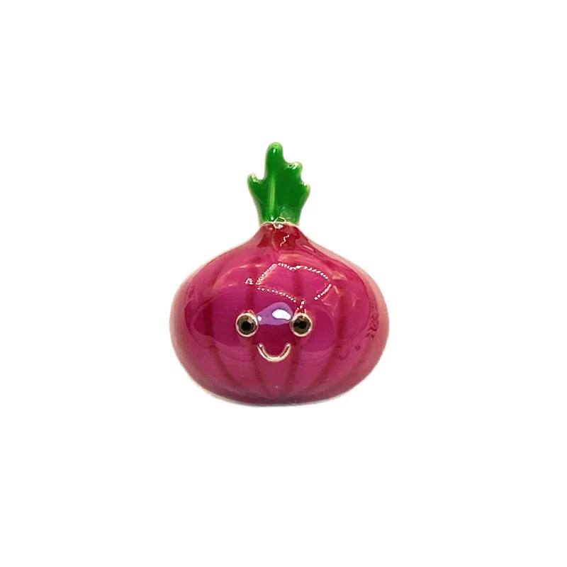 

Little fresh and cute cartoon fruit and vegetable Japanese brooch brooch badge accessory