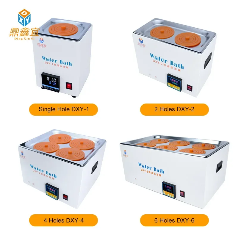 Constant Temperature Water Bath 220V Laboratory LCD digital  lab anti-dry burned water bath Thermostat Tank 6/4/2/1 Hole