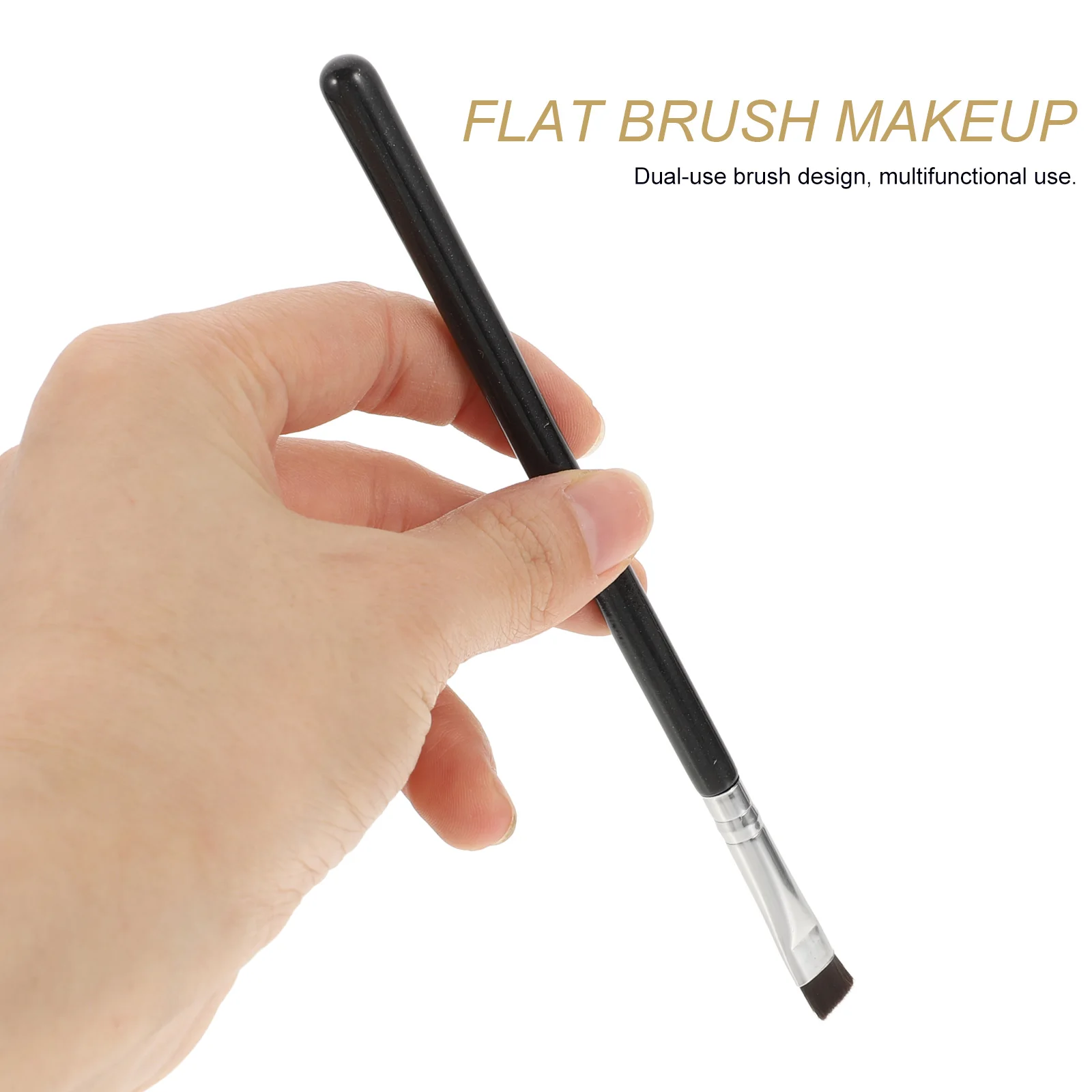 

6Pcs Eyebrow Eyeliner Brushes Soft Premium Material Dual-Use Eye Makeup Tools Fine Workmanship Brush Set